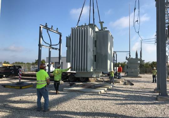 Replacement of T2 Transformer by Mission Support Services - Cape Canaveral AFS, FL